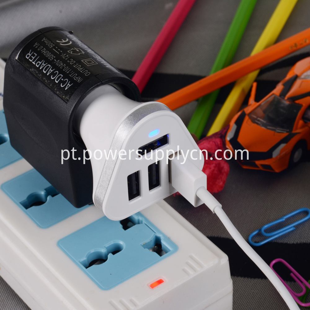 4USB carregador de carro 4USB car charger